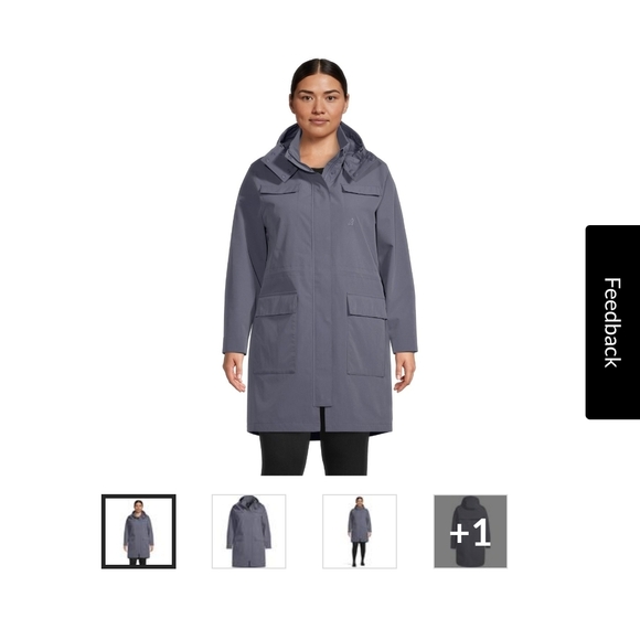 Jackets & Blazers - Women's Gray Hooded Jacket